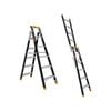 Gorilla 150kg Pro-Lite 6 Step Dual Purpose Fibreglass Ladder