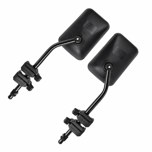 Provecta Black Clip-On Towing Mirrors 2 Piece Set
