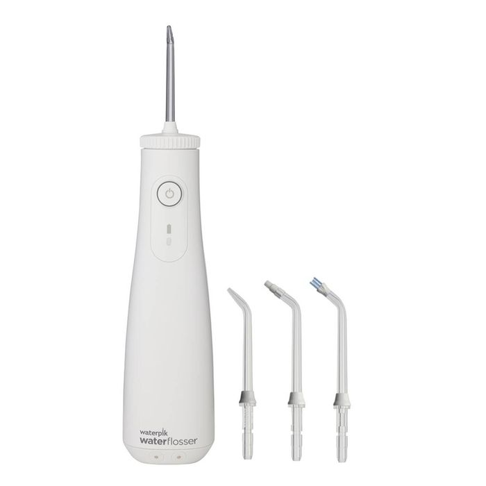 Waterpik Cordless Express Water Flosser w/ 4 Tips - White