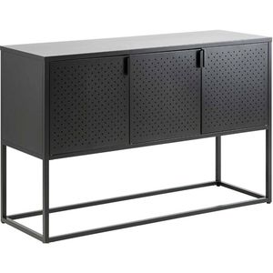 NEWTON 120cm 3 Doors Sideboard Modern Furniture - Black