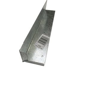 Triumph 150mm Galvanised Corner Soaker - 9mm Return