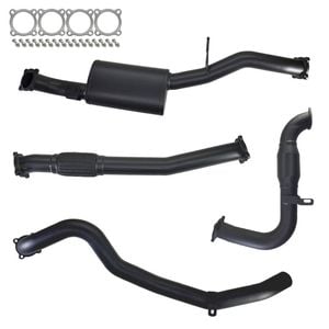 Ignite Exhausts Turbo Back for Nissan GU Patrol 3L Coil Spring Ute 3" Cat & Muffler 409 Stainless Steel