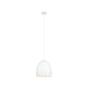 CLA Lighting ARMIS Iron Tiled Pendant Light White/Gold/Coffee Tiled (Iron) Ellipse - Matt White