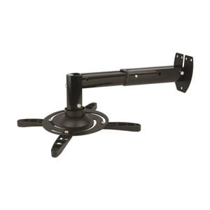 Extendable LCD / DLP Projector Bracket WALL Mount 15kg Black PM103b