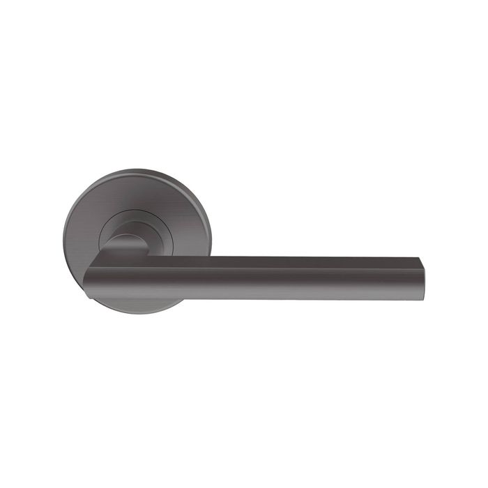 Schlage Graphite Element Series Lianna Passage Lever Set