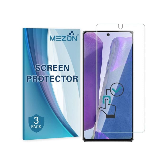3 Pack MEZON Samsung Galaxy Note 20 Hydrogel Film Clear Screen Protectors