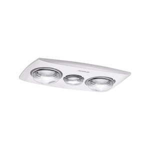 Martec 25W Contour 2 3-in-1 Bathroom Heater, Exhaust Fan and LED Light