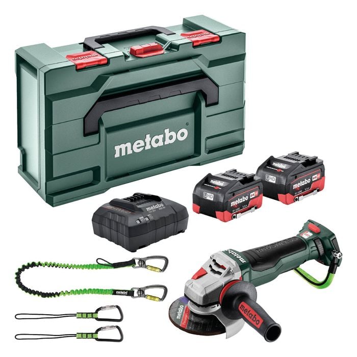 Metabo 18V WPBA 125mm Safety Angle Grinder Kit AU60173400