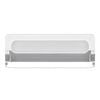 Advwin Folding Baby Bed Rail Adjustable Kids Safety Bed Rail 200 x 60cm Grey