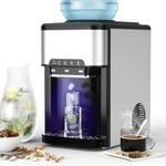 Advwin 20kg Commercial Ice Maker Machine w/ Hot Cold Water Dispenser