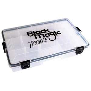 Black Magic Waterproof Fishing Tackle Storage Box Tray Standard