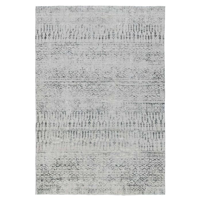 Loopsie-230cm X 160cm-manayana Beige And Brown Tribal Washable Rug