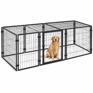 Advwin Large Dog Crate Cage Playpen 180cm Puppy Pen Pet Enclosure