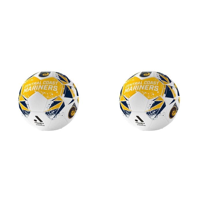 2PK A-League Central Coast Mariners A-League Soccer Ball Size 1 - Yellow