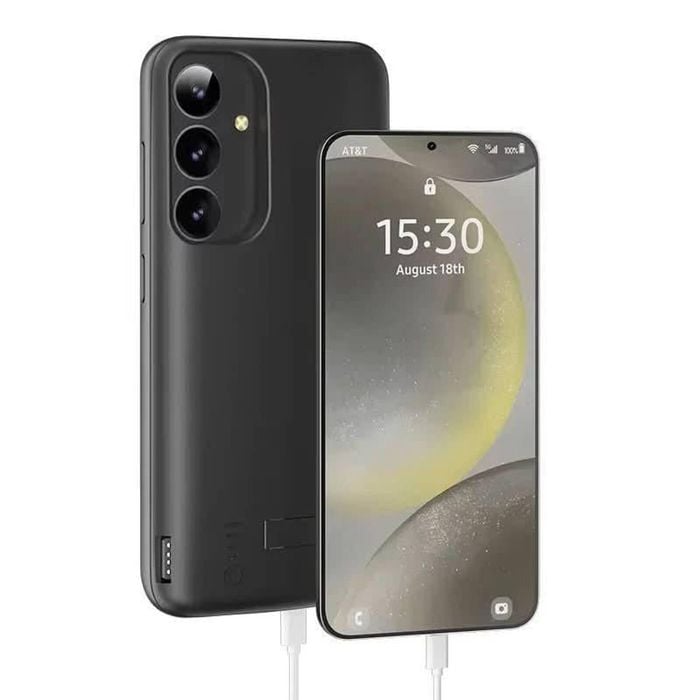Battery Charger Case For Samsung Galaxy S23 Ultra Power Bank Cover