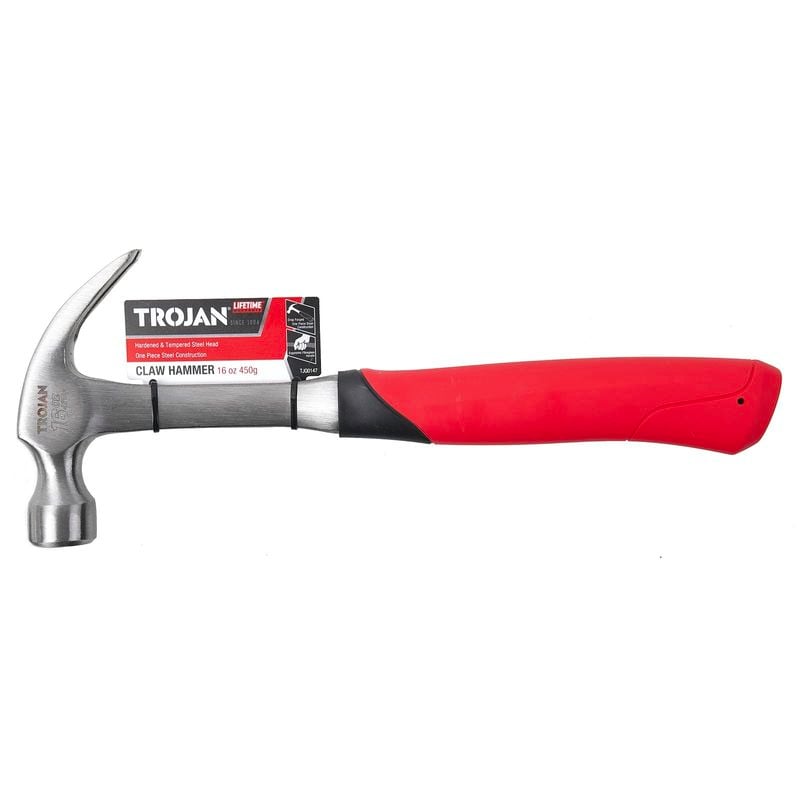Trojan 16oz 450g Steel Claw Hammer