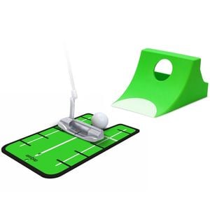 Puttster Golf Putting System With Guide And Ramp