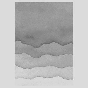 Urban Style Abstract Printed Microfibre Rug – Grey | 160 X 240cm