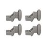 x4 OEM Dishwasher Upper Top Basket Wheels (4 Pack) 4055762118, suits Westinghouse