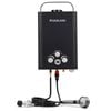 GASLAND 6L Black Tankless Gas Water Heater On-Demand Water System Portable Outdoor Shower