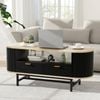 Artiss Coffee Table Drawer Shelf 110cm
