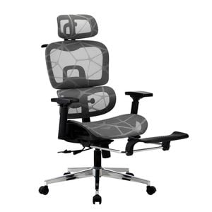 Oikiture Ergonomic Office Chair  Black&Grey