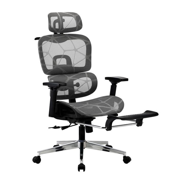 Oikiture Ergonomic Office Chair  Black&Grey