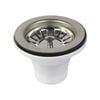 BOSTON Stainless Steel Extended Sink Basket Waste