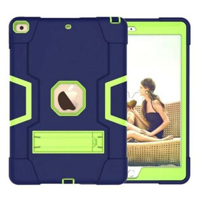 Heavy Duty Shockproof Cover Kids Case - For Apple iPad Mini 4 / 5 (Blue)