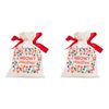 2PK Annabel Trends Santa Sack Christmas Holiday Gift Bag 43x30cm Meowy Christmas