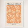Galrie William Morris Wild Tulip Print from The Art Institute of Chicago (1884)-Wall Art, White Frame, A1 60x 84cm (23 x 33inch)