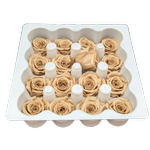 Blooms of Joy 2.5cm Nude Spray Roses 16 Pack