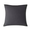 Gioia Casa Vintage Washed 100% Cotton European Pillowcase 1 Pc - CHARCOAL