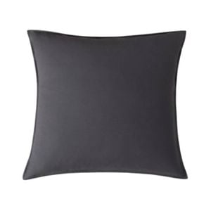 Gioia Casa Vintage Washed 100% Cotton European Pillowcase 1 Pc - CHARCOAL