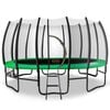 Kahuna Twister 14ft Springless Trampoline - Green