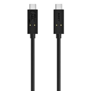 AUKEY CB-TCC241 Hyper-Link USB-C to USB-C Cable USB4 40Gbps 240W 0.8m - Black