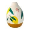 Urban Evergreen 13cm Ceramic Vase Decor - Green/Yellow