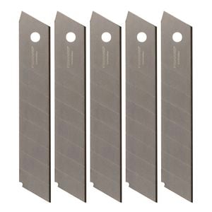 Fiskars 18mm Pro CarbonMax Snap Off Utility Blades - 5 Pack