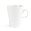 Olympia Whiteware Latte Mugs Stackable Porcelain White 310ml 11oz - 12 Pack