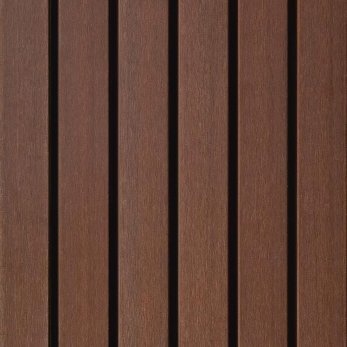 Ekodeck 67 x 15mm 2.7m Riverbank Red Designer Series Screening Composite