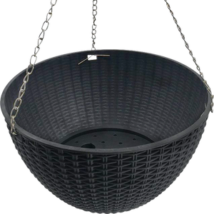 Moda 25cm Rattan Hanging Basket