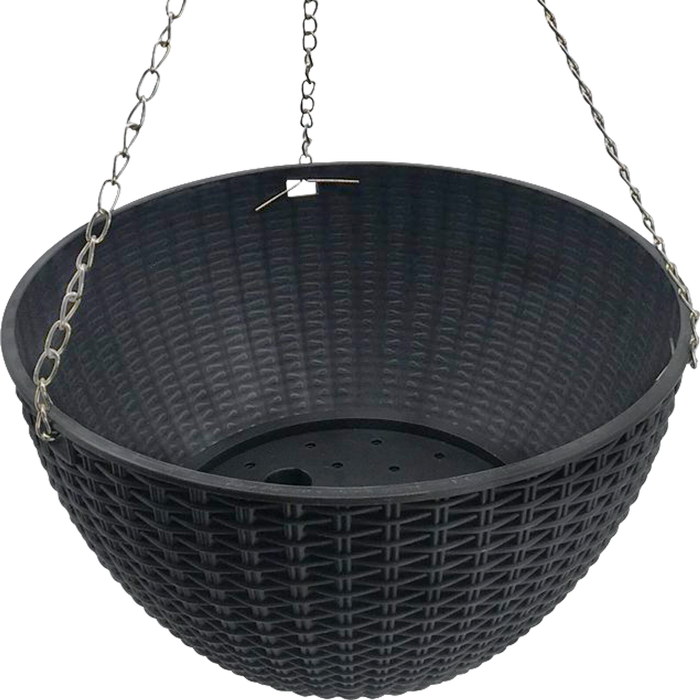 Moda 25cm Rattan Hanging Basket