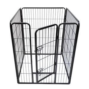 Yes4pets 4 Panels 100 Cm Pet Dog Cat Puppy Rabbit Exercise Playpen Fence W Door