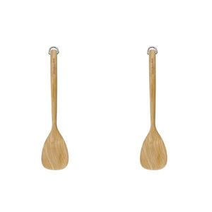 2pk Kitchenaid Birchwood Solid Turner Wooden Kitchen Utensil Cooking Tool