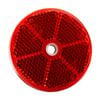 Sunrise Reflector Bolt On Red 60mm Diameter - Refr60r