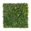 UN-REAL 100 x 100cm Luxury Artificial Hedge Tile - Tobria White
