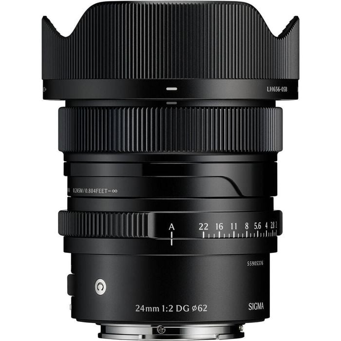 Sigma 24mm f/2 DG Contemporary Lens - Sony E-mount Black
