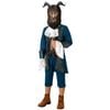 Beast Live Action Deluxe Halloween Costume for Kids Official Disney Beauty and the Beast Blue Colour, Large