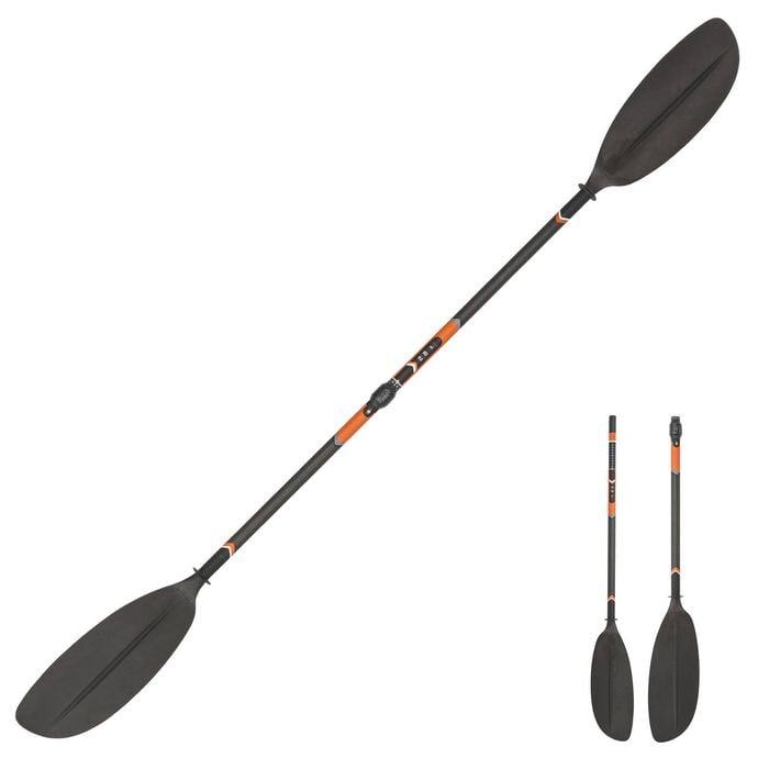 Decathlon - Kayak Carbon-plastic Separable-adjustable 2-section Paddle 210–220cm - X500 - One Size