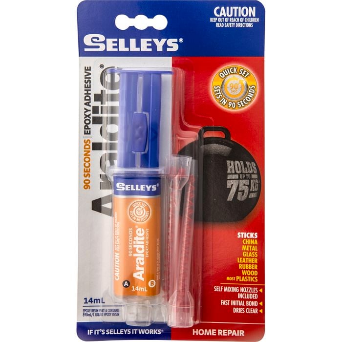 Selleys Araldite 90sec Self Mixing 14ml